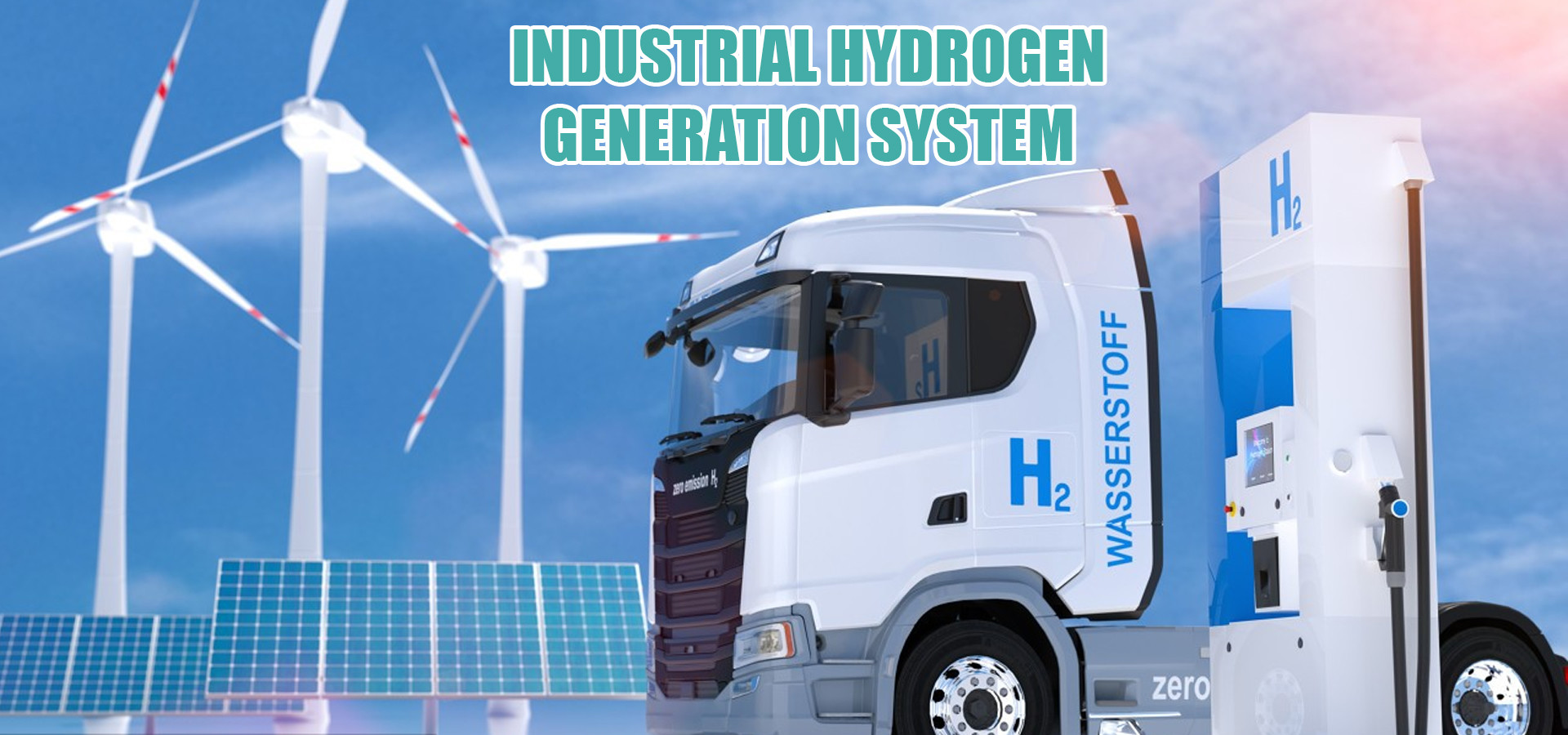 qualité Système industriel de production d'hydrogène usine