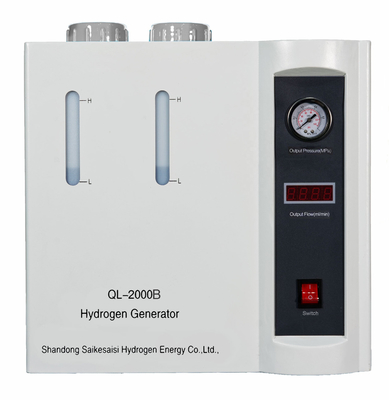 Générateur d'hydrogène à haute pression QL-2000B Pem 2000ml/Min 485mmx390mmx370mm