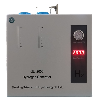 Générateur d'hydrogène certifié CE de 2000 ml/min pour FID GC